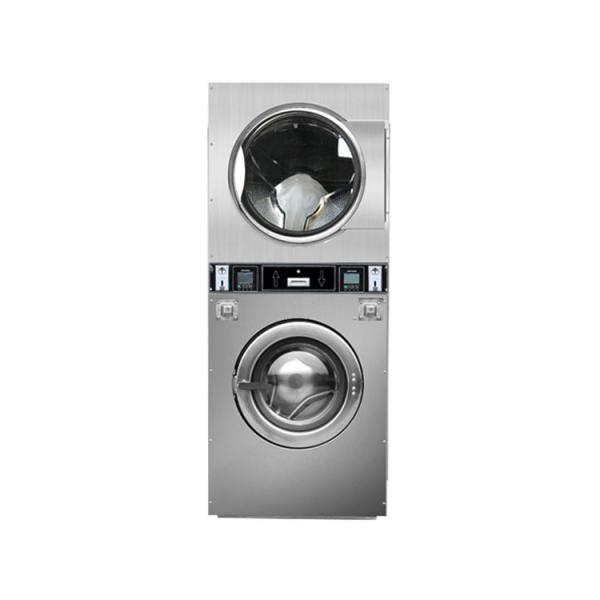 380V/220V/50Hz Full Automatic Commercial Coin Operated Stack Washing Machine And