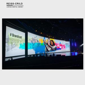 Wholesale Lightweight Indoor Curved LED Display Screen Rental Low Power Consumption from china suppliers