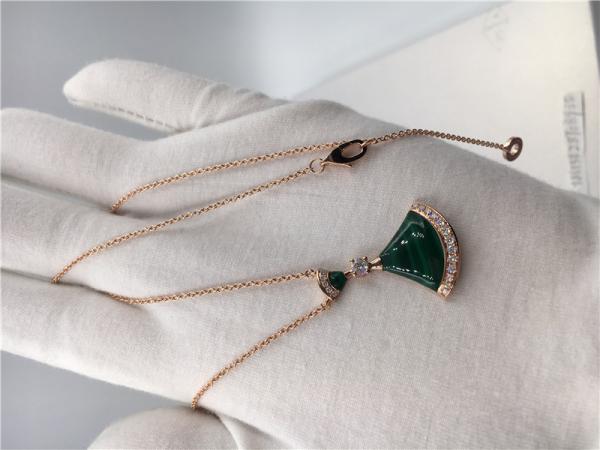 Luxury Luxury Jewelry Jewelry Divas Dream Necklace CL857473 With Malachite /
