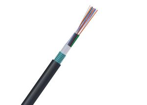 Wholesale 12-288 Cores Fiber Optic Cable , Underground Fiber Cable 9.8 - 16 mm Diameter from china suppliers