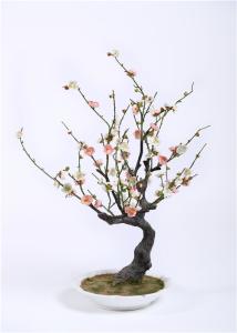 Wholesale Evergreen Artificial Bonsai Tree Moisture Resistant Fake Plant Decoration from china suppliers