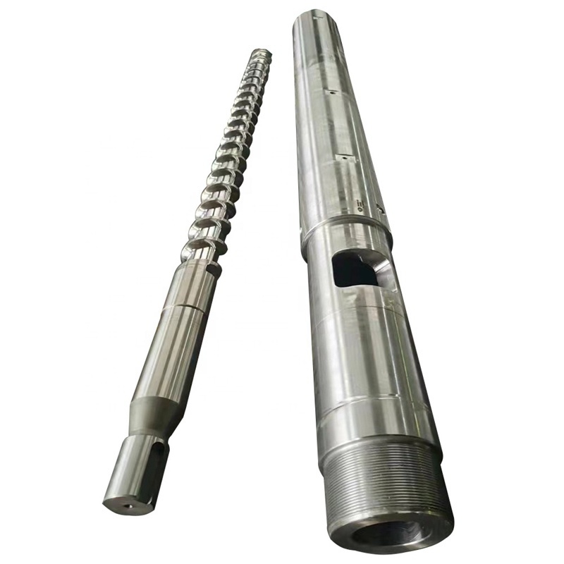 High Quality Bimetallic Single Tmc Injection Molding Machine Two Metal Screw Barrel