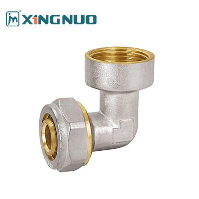 NSF 61 Certified Brass Female Elbow Fittings PEX Fitting 16-32MM Female Thread