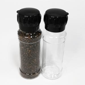 Wholesale FDA Transparent Ceramic Glass 90ML Plastic Salt Grinder from china suppliers