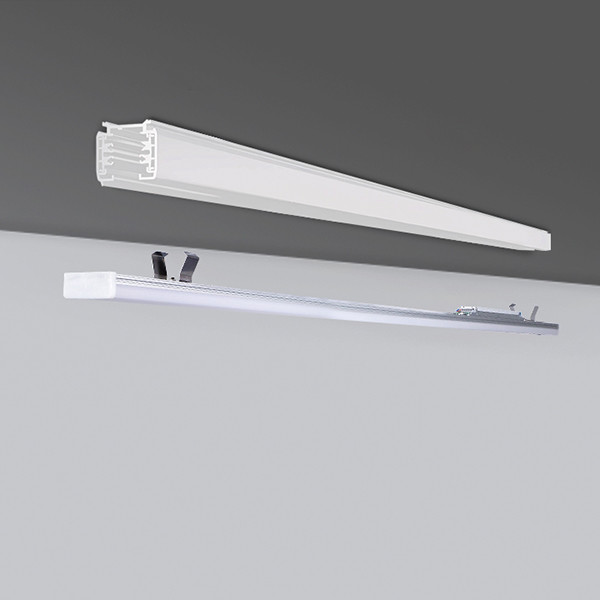 Commercial Lighting 210LM/W LED Linear Light Fixture with Wago terminal and UGR <28 <25 <22