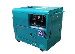 Wholesale Air Cooled Silent Small 5kW Silent Diesel Generator from china suppliers