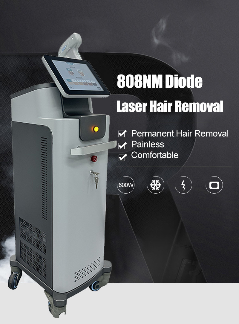 All Type Skin Painless 1064 755 808nm Diode Laser Hair Removal Machine