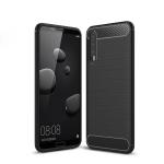 Shockproof Armor Carbon Fiber Hybrid Brush Mobile Cover Phone Case for Huawei