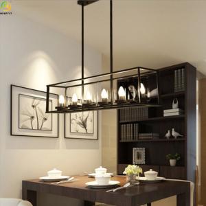 Wholesale Iron pendant light Home Art Baking Paint Black LED Nordic Pendant Light from china suppliers