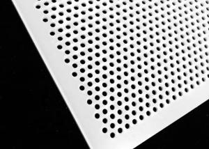 Wholesale PVC Perforated Plastic Mesh Sheet Round Hole 1000*2000mm 1220*2440mm from china suppliers