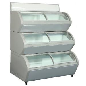 Wholesale Wanbao Compressor Ice Cream Showcase Refrigerator Static Cooling from china suppliers