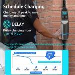 Electric Vehicle Home Portable Electric Car Chargers Evse Level 2 16A 32A AC