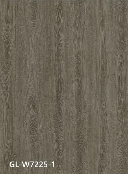 Anti Slip SPC Floor Plank Fireproof 4mm Dark Brown Gray Oak GKBM Greenpy GL