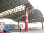 Gas Station Light Steel Roof Trusses with Steel Space Frame Canopy