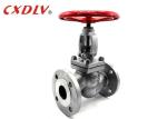 Carbon Steel Flanged Globe Valve Stainless Steel CF8 / CF8M Dn80