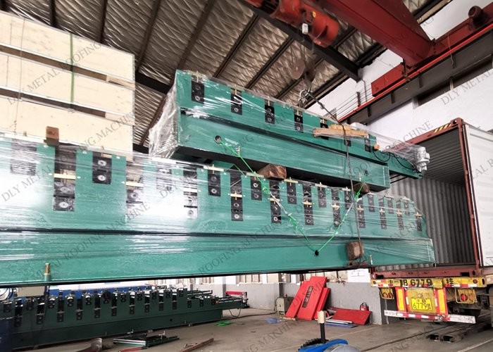 50Hz Double Layer Roll Forming Machine 7500Mm Metal Roofing Forming Equipment