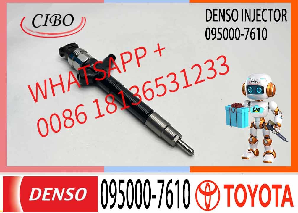 High Quality Diesel Fuel Injector 095000-7610 095000-7610 095000-7610 23670-0R170
