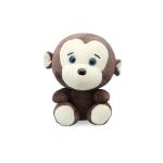 Skin Friendly Polypropylene Cotton Filling Monkey Plush Pillow