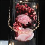 Gold Chain and Light Mother's Day Dolls Bouquet Gift Box Variety Dolls for Gift