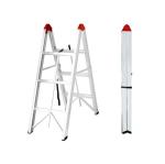 CE Standard Industrial Aluminium Ladder , Aluminium Multi Purpose Ladder 3-6
