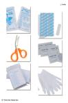 20 X 10cm Compact First Aid Bag For Home / Outdoor Activities