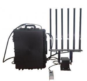 Wholesale High Power 200m Radius UAV Signal Jammer For Mobile Phone, WiFi, GPS from china suppliers