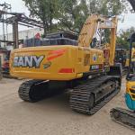 Used Sany SY215 21ton Crawler Excavator with Original Hydraulic Cylinder Good