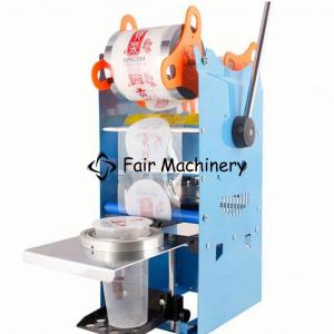 Wholesale 750W 500times/h Cup Filling Sealing Machine , 115mm Bubble Tea Cup Sealing Machine from china suppliers