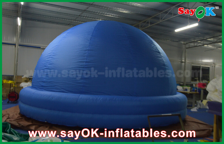8m Oxford Cloth Mobile Planetarium , Projection Schools Inflatable Dome Tent