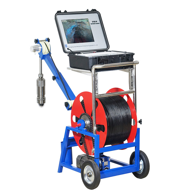 12-Inch HD High Resolution Borehole Inspection Camera for Deep Well Water Inspection