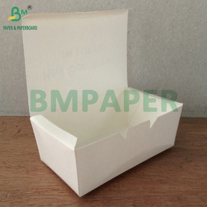 200g 215g GC1 High Bulk White Claycoated Recycled Paperboard For Making Food Box