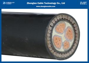 Wholesale 0.6/1kV 4C Oxygen free Copper Conductor, XLPE Insulated, PVC Sheathed Power Cable(N2XY/NA2XY) （CU/XLPE/LSZH/DSTA） from china suppliers