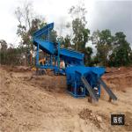 alluvial gold trommel 400tph gold washing plant mining equipment