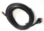 Scuff Resistant Camera Rj45 Data Cable Bare Copper Conductor Black Color