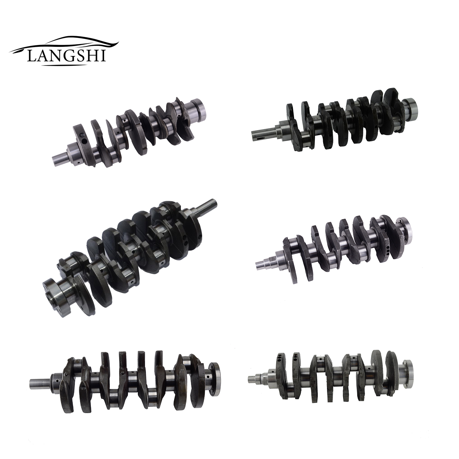American cars Crankshaft for Chevrolet Buick Ford and Cadillac Excellent Durability