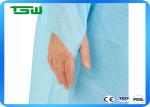 Breathable 0.16mm Thickness CPE Non Woven Disposable Gown