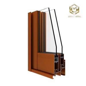 Wholesale Customizable Soundproof Aluminium Door Frame Profile With Eco-Friendly Coating from china suppliers