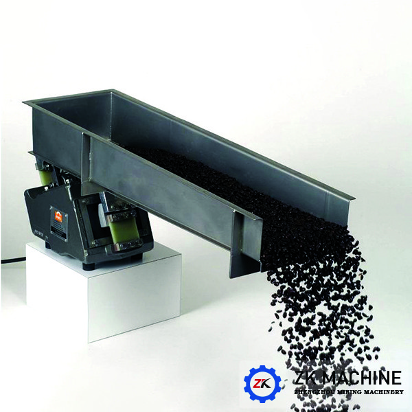 GZJ Series Electromagnetic Vibrating Feeder , Stable Running Strong Vibrating Force