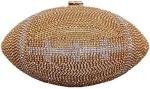 UMREN WOMEN BASKETBALL SHAPED CROSS BODY PURSE RHINESTONE ROUND BALL CRYSTAL