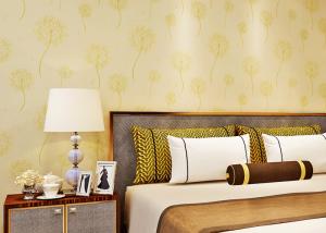 Wholesale Custom Washable Bedroom Contemporary Wallpaper For Home , 3D Interior Wallpaper Anti Cracking from china suppliers