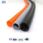 Construction HDPE Corrugated Pipe Flexible Cable Conduit Pipe 1.7mm To 4.5mm