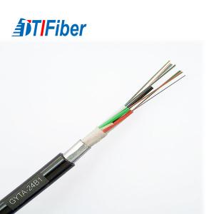 Wholesale Outdoor Armored 48 96 Core Fiber Optical Cable GYFTY53 Direct Buried For Lan Communication from china suppliers