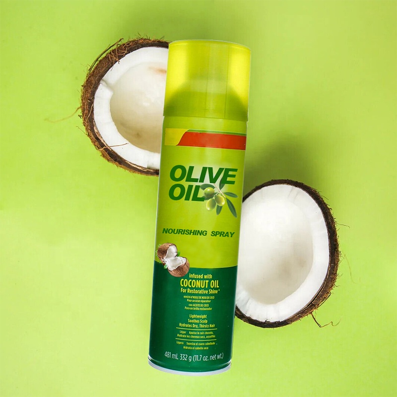 Curly Hair Leave In Conditioner Spray Nourishing Olive Oil Hair Spray Anti Frizz