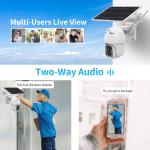 Glomarket Tuya 4G US/AU Smart Camera Two Ways Voice Intercom For Outdoor Ip Cctv