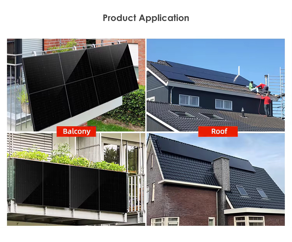 600W 800W Micro Inverter Grid Tie System for PV Solar System on Balcony Power Plant