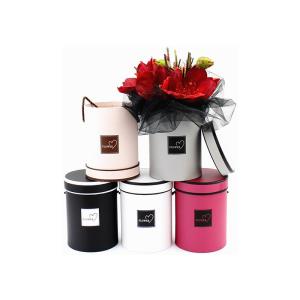 Wholesale Pantone Bouquet Round Cardboard Flower Boxes CCBN 250gsm from china suppliers