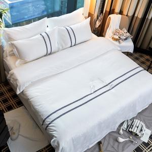 Wholesale Hotel supplier Jacquard hotel &amp; hotel bed linens 100% cotton bedding sets from china suppliers