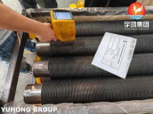 Wholesale Alloy Steel High Frequency Welding Fin Tube ASTM A335 P22 11-13Cr Fin For Furnace from china suppliers