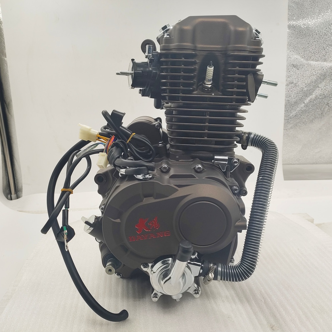 175cc Motorcycle Engine Assembly 4 Stroke Single Cylinder Style