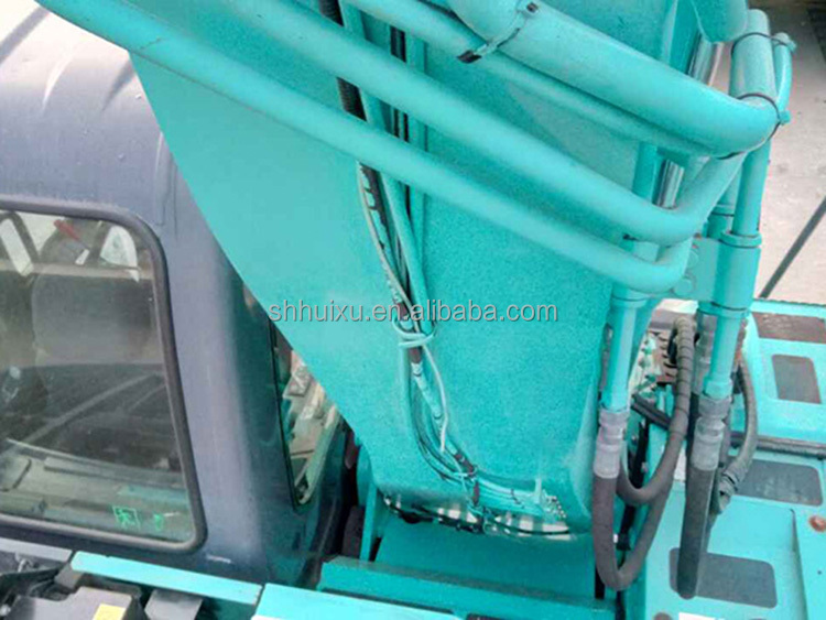 Green Kobelco 135 Used Kobelco Excavator Second Hand Crawler Excavator 13500kg